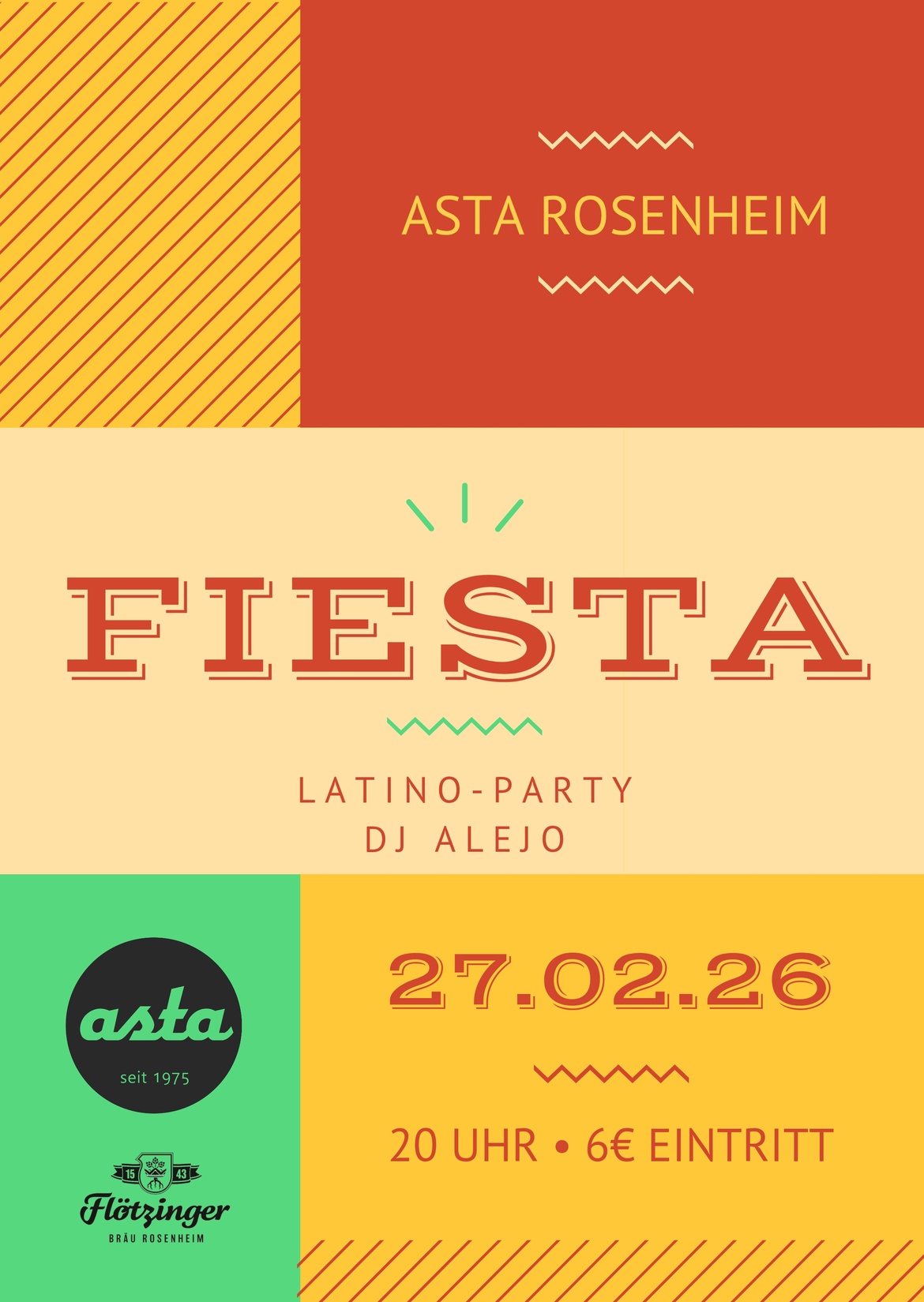 La Fiesta Latina in der asta!