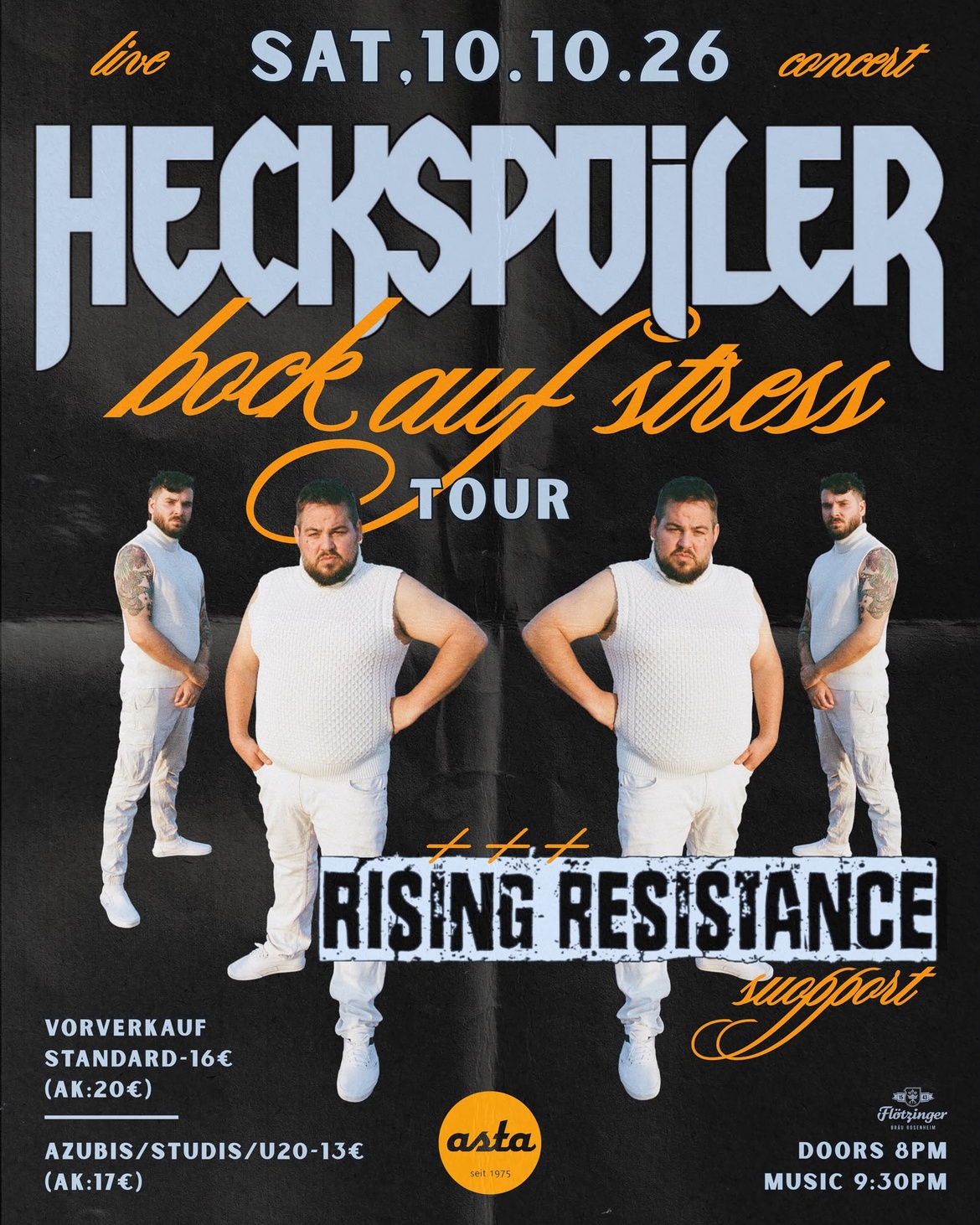 Heckspoiler & Rising Resistance LIVE