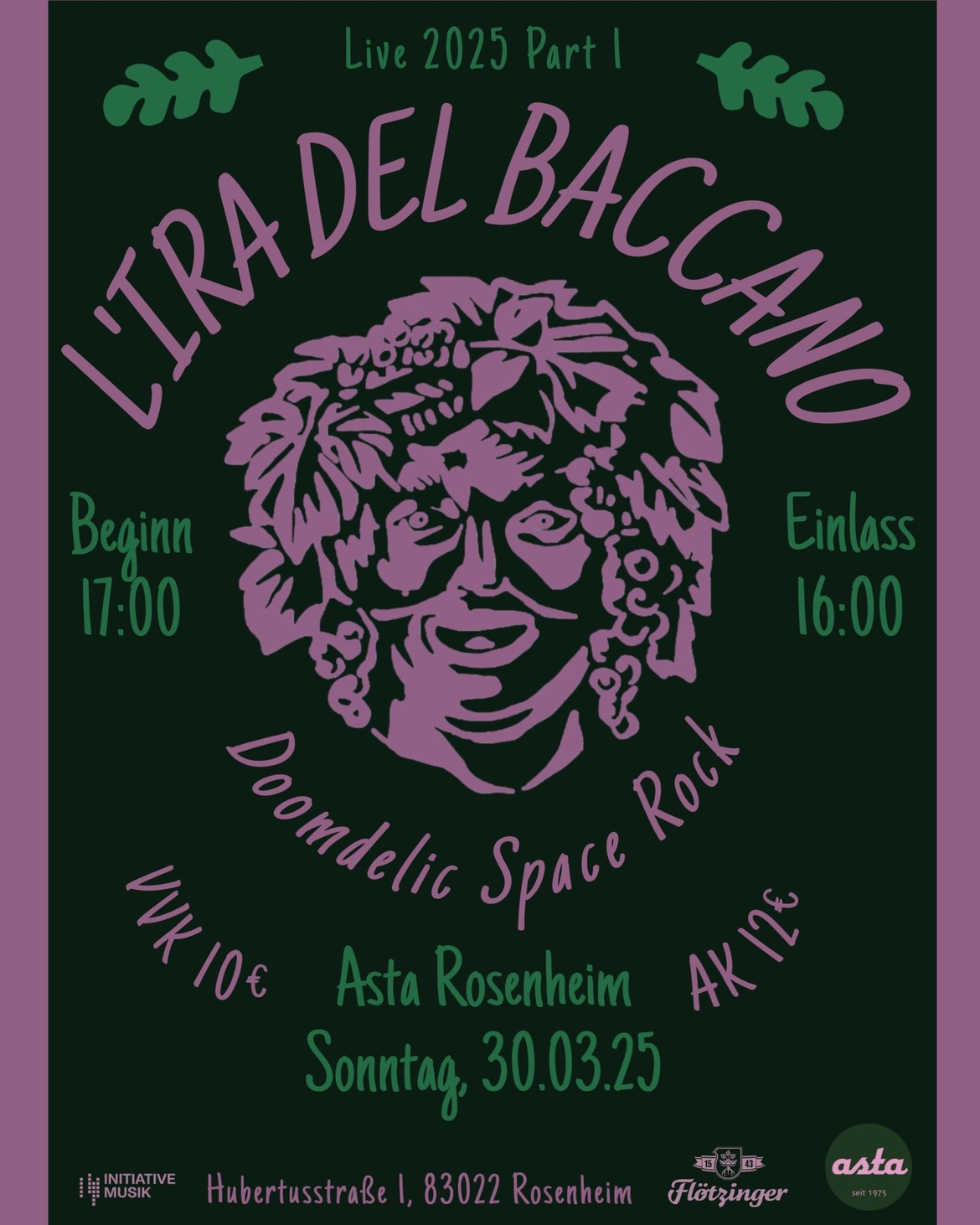 Livekonzert: L’lra del Baccano (Domdelic Space Rock)